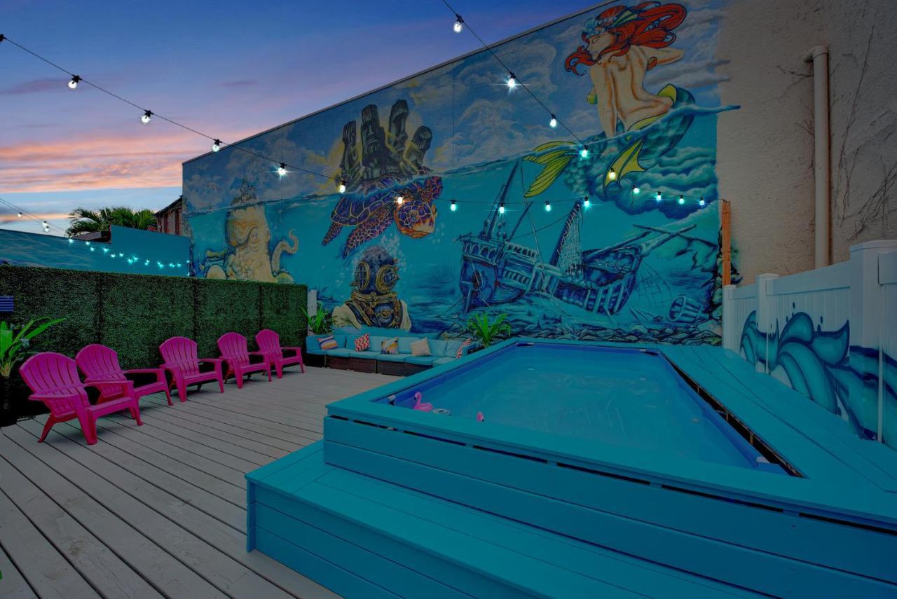 Mermaid House With Pool Jacuzzi Steps To Siesta Key Beach Sarasota Buitenkant foto